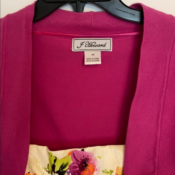 Like NEW Floral fancy dress Sz 14 - Picture 2 of 5